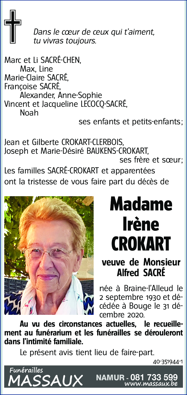 Irène CROKART