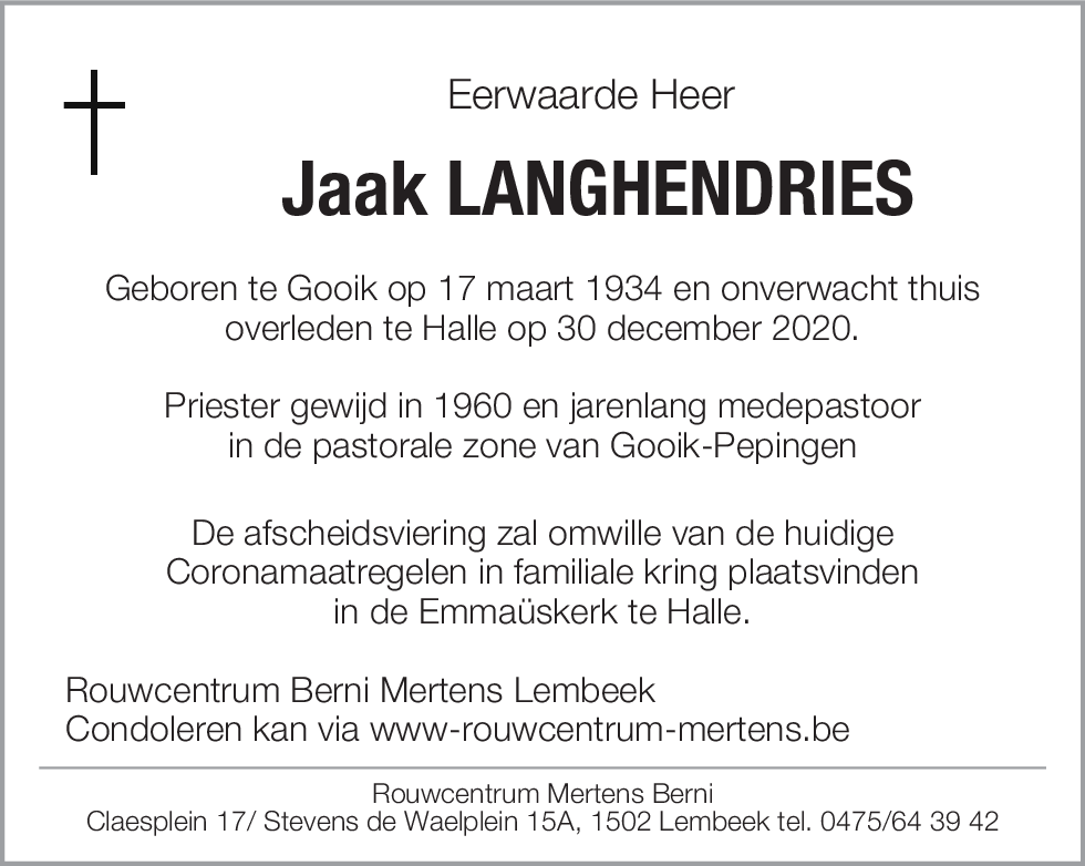 Jaak Langhendries