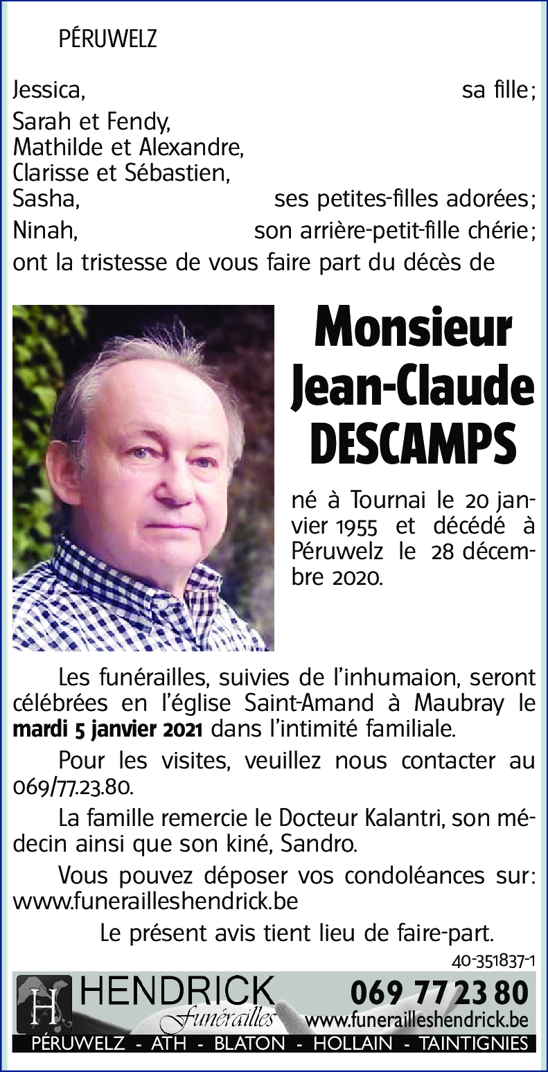 Jean-Claude DESCAMPS