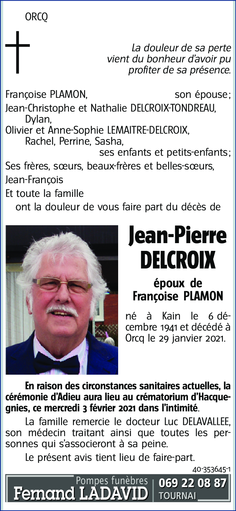 Jean-Pierre DELCROIX