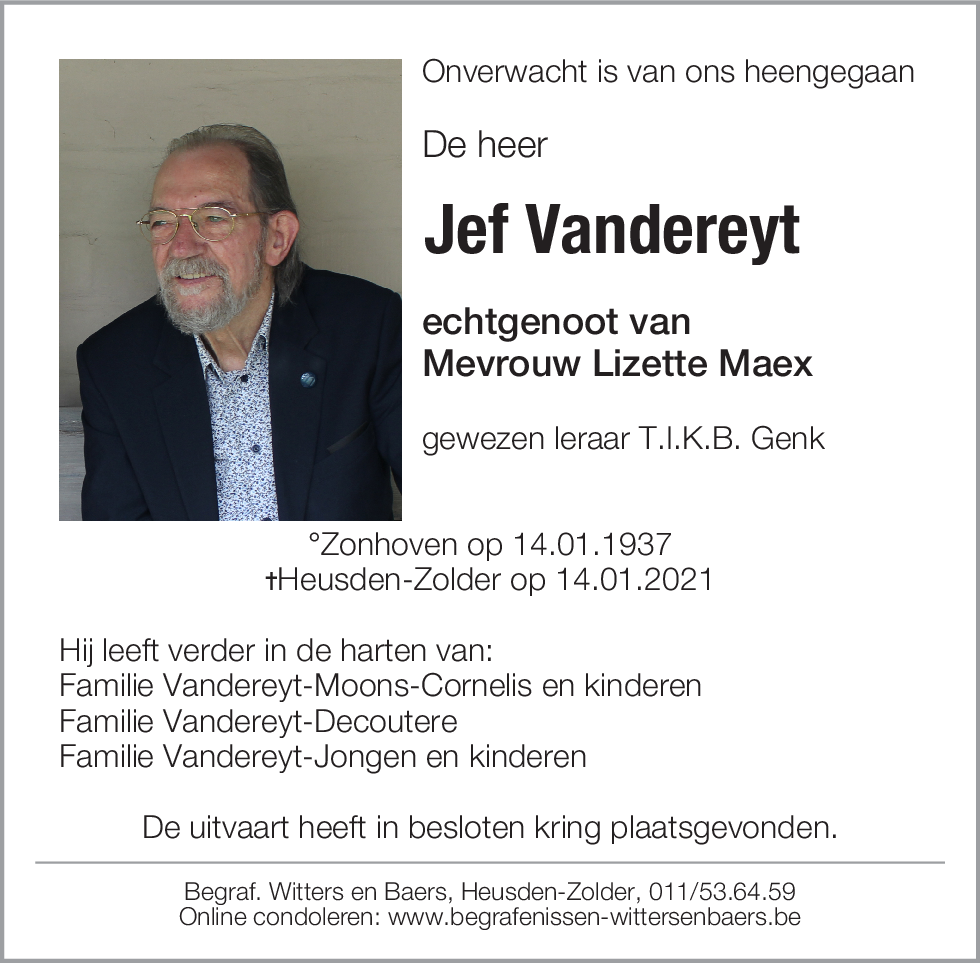 Jef Vandereyt