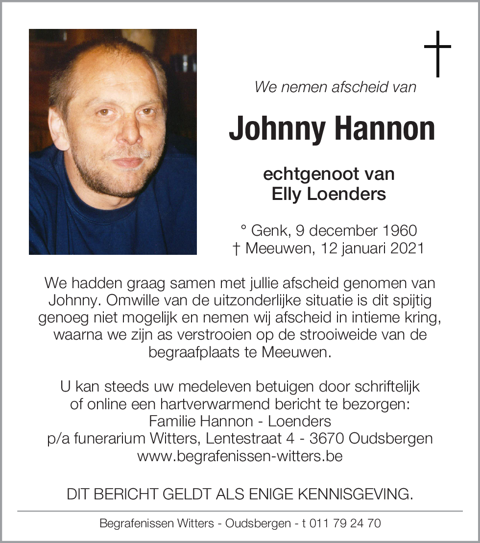 Johnny Hannon