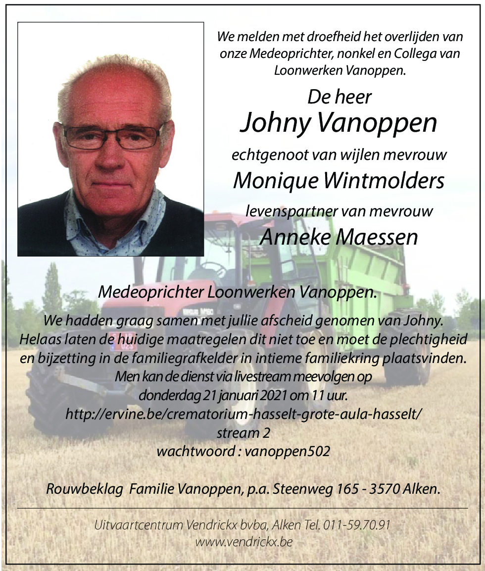 Johny Vanoppen