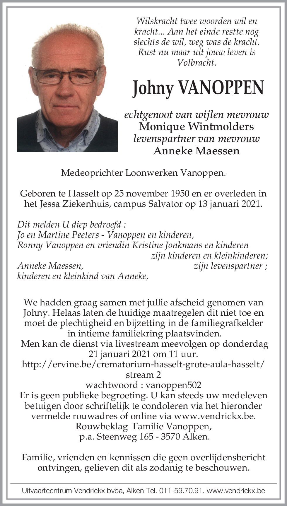 Johny Vanoppen