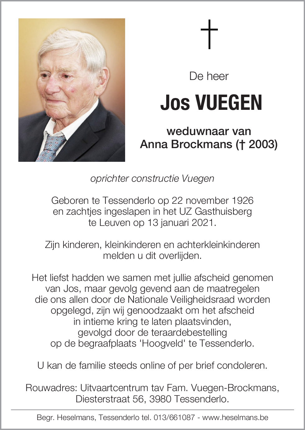 Jos Vuegen