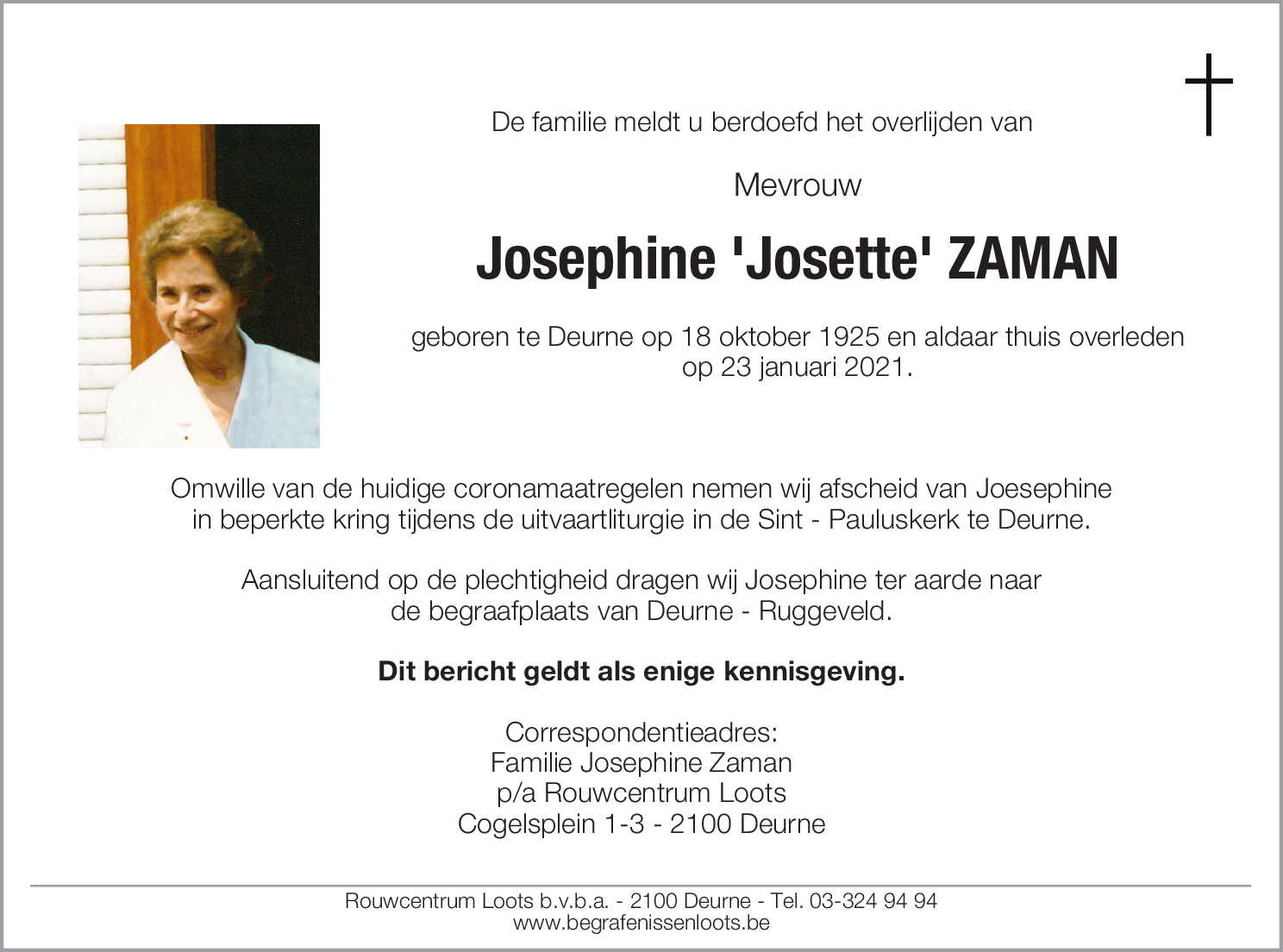Josephine Zaman