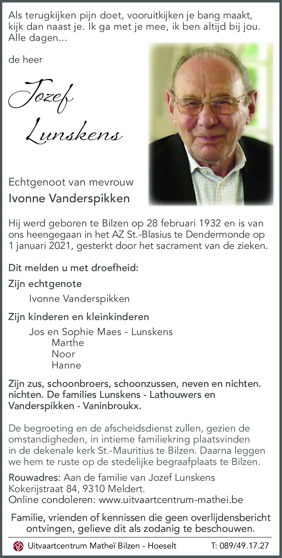 Jozef LUNSKENS