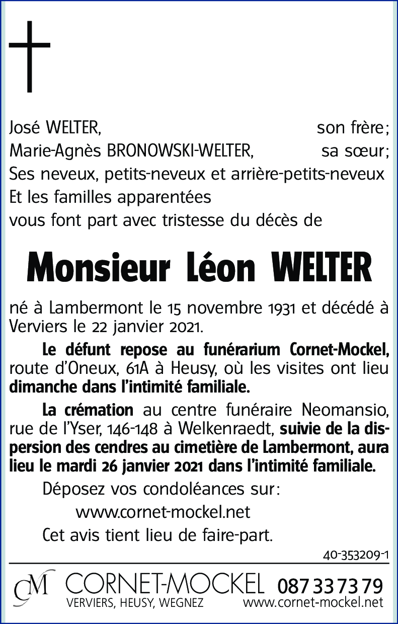 Léon WELTER