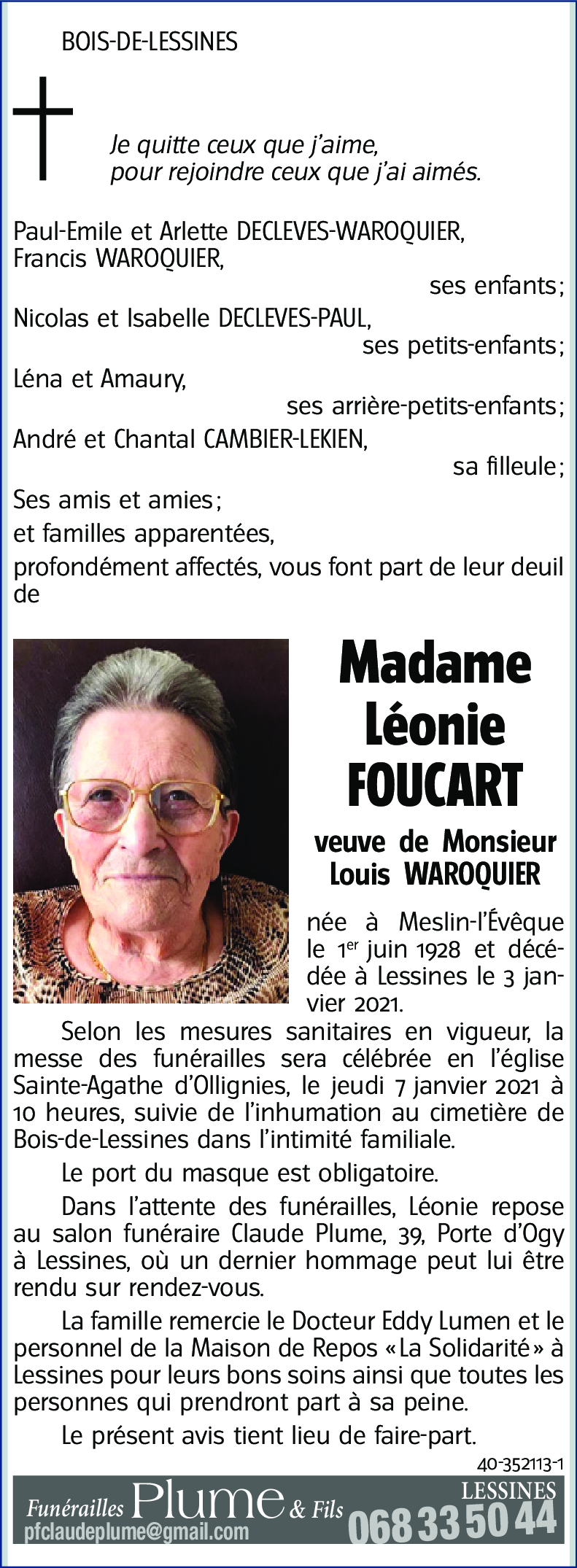 Léonie FOUCART