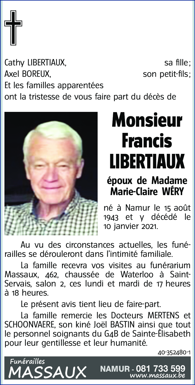 LIBERTIAUX Francis