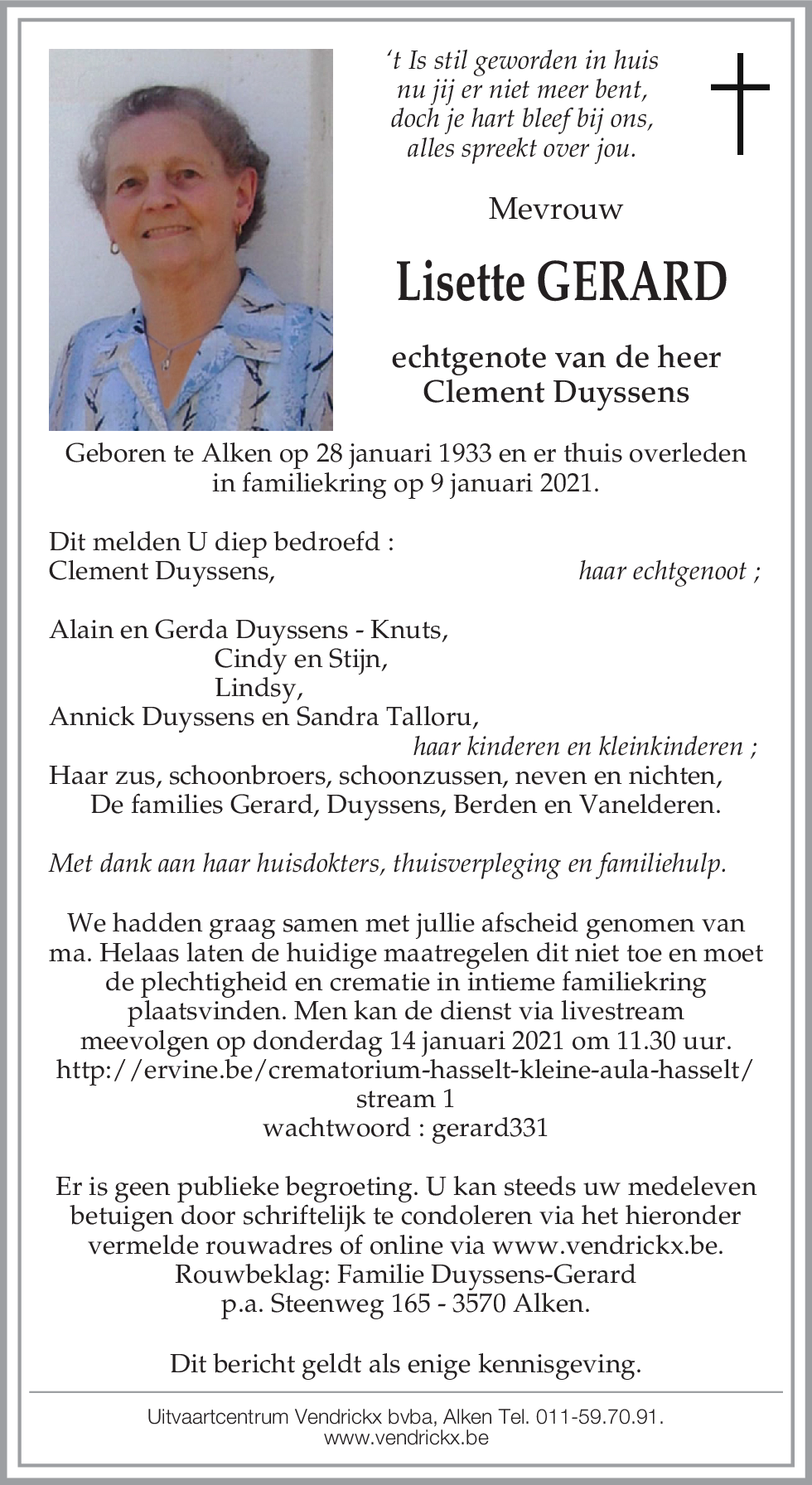 Lisette Gerard