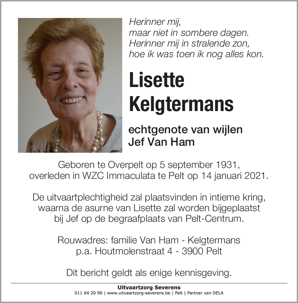 Lisette Kelgtermans