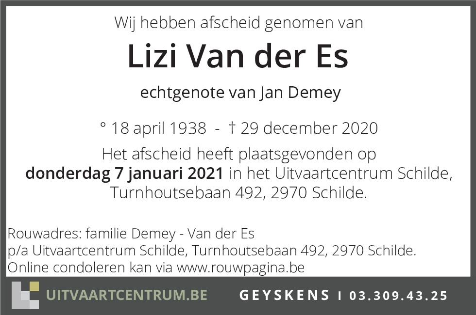 Lizi Van der Es