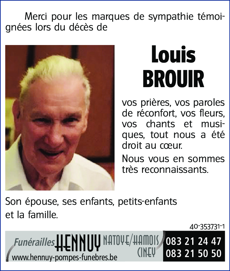 Louis BROUIR