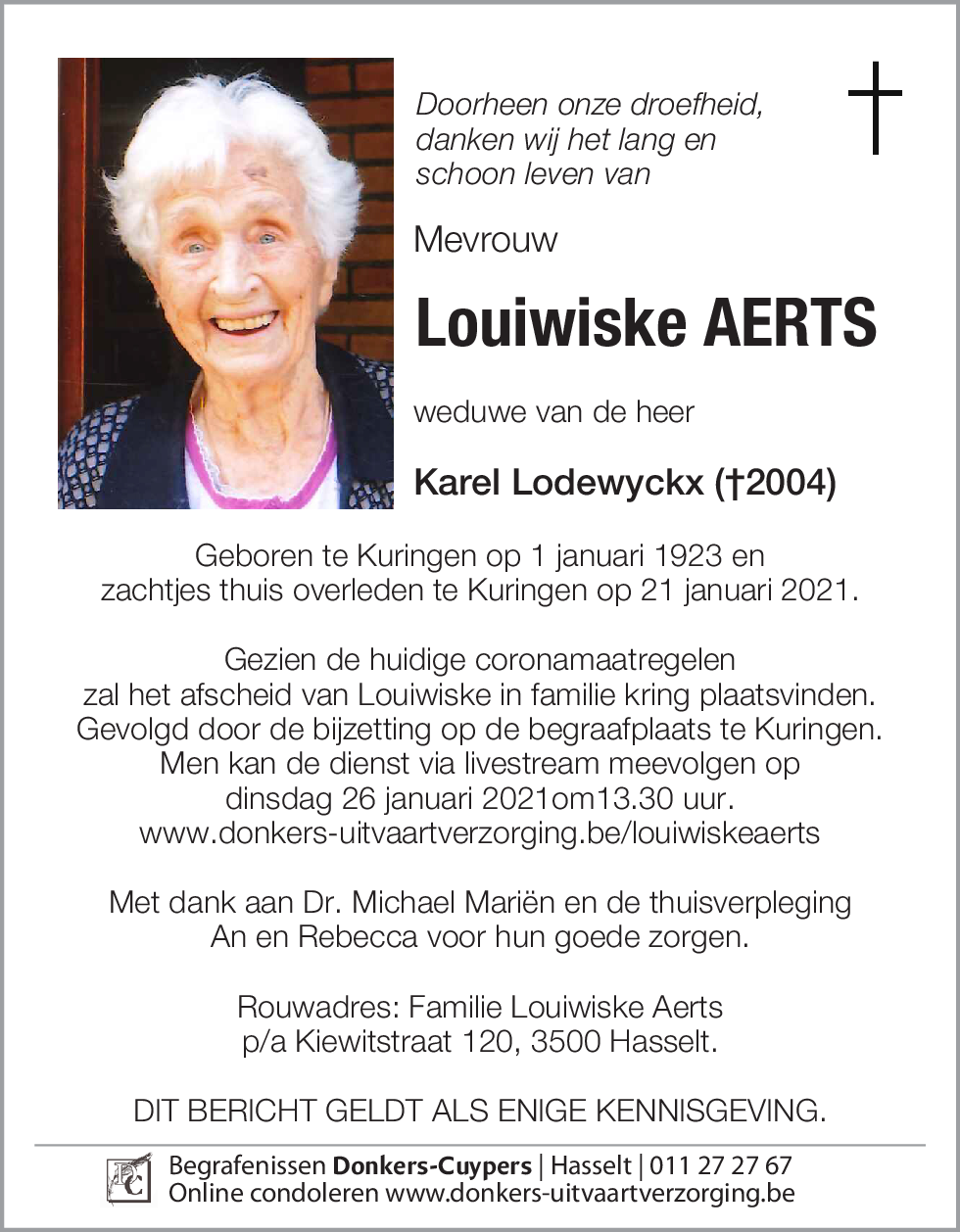 Louiwiske Aerts