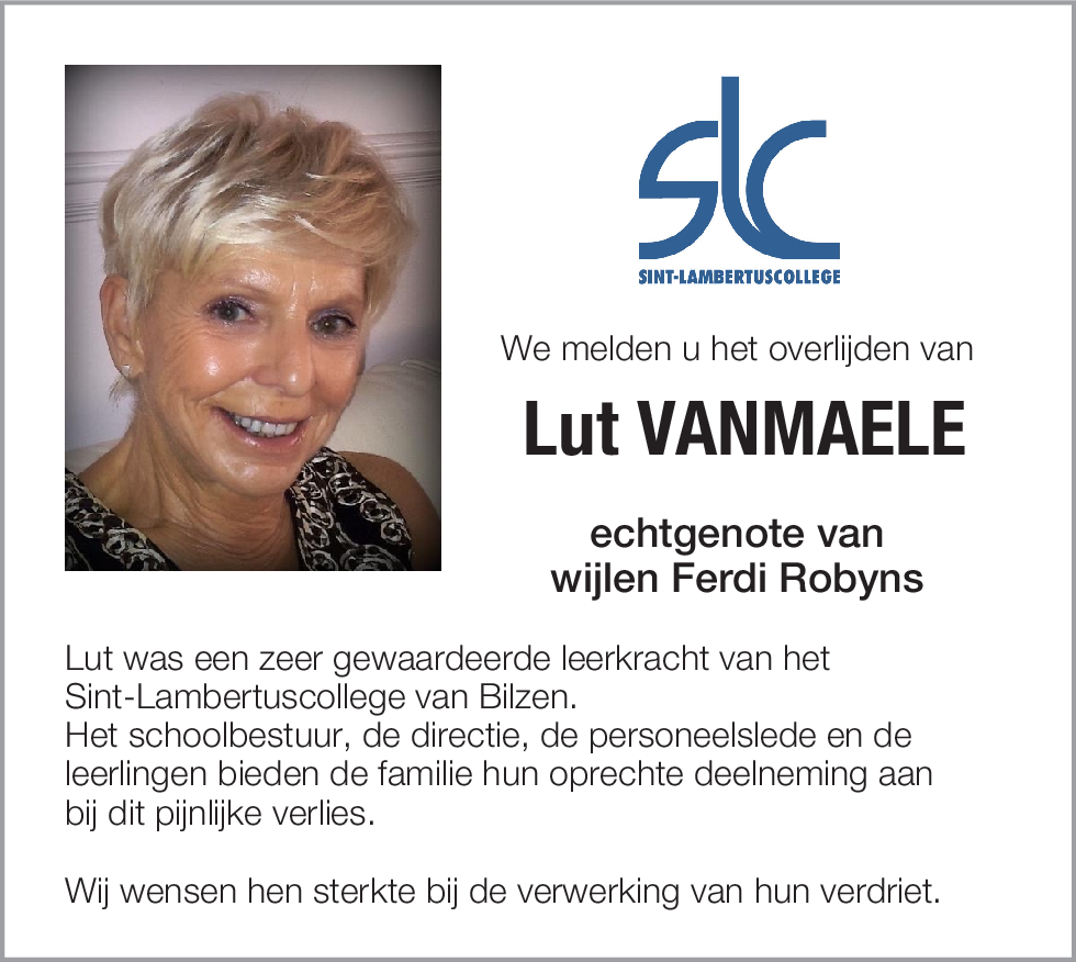 Lut VANMAELE