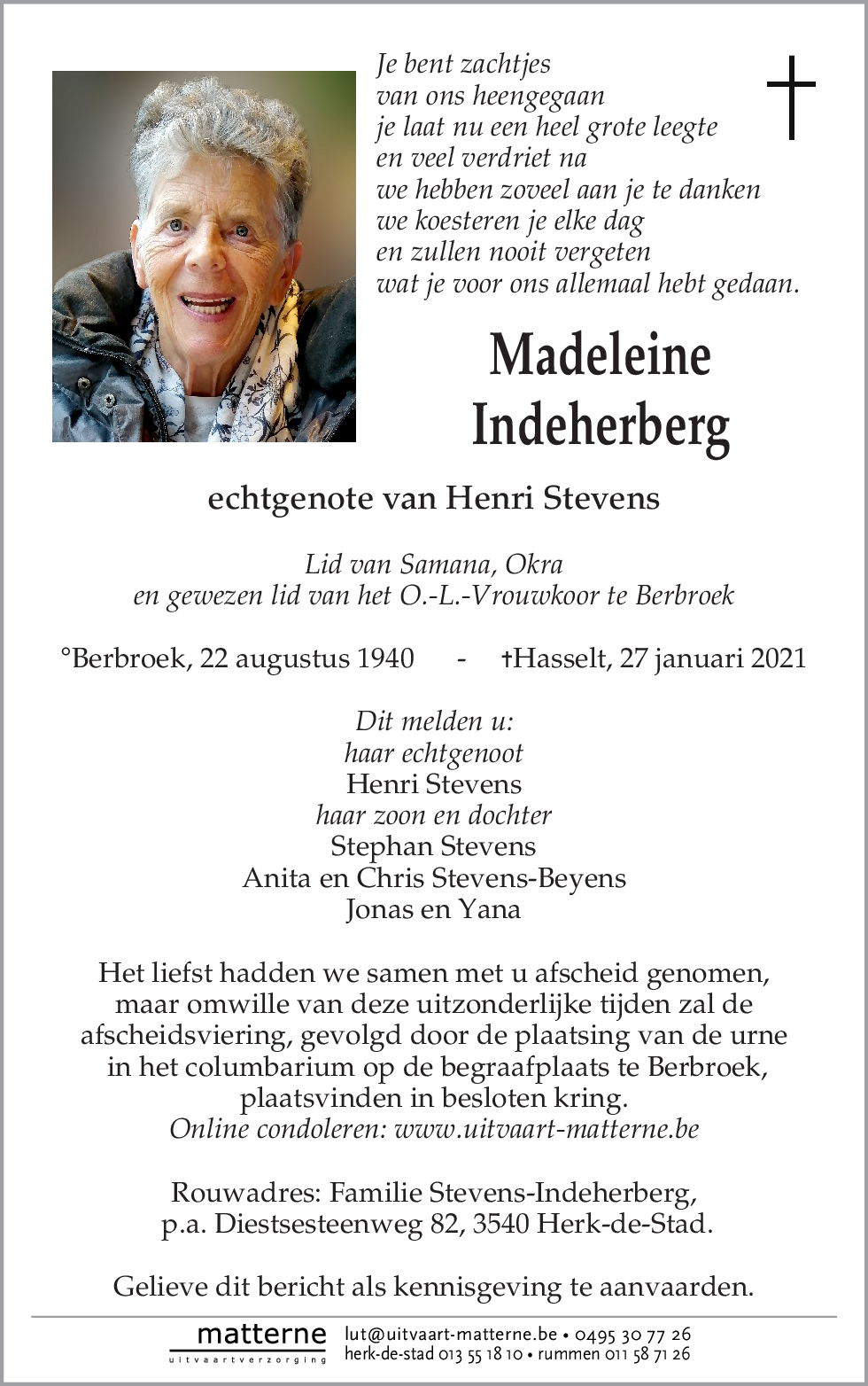 Madeleine Indeherberg