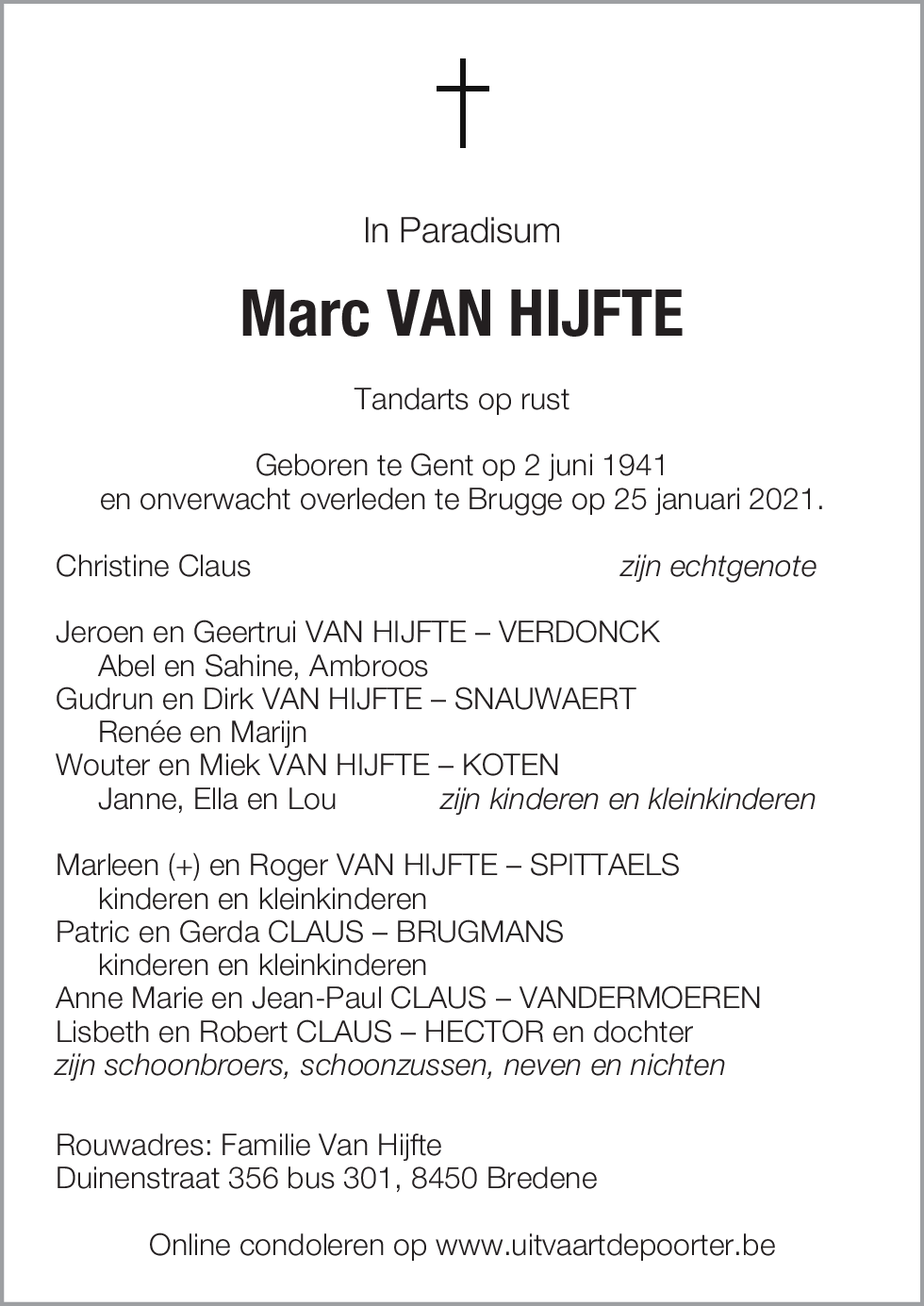 Marc Van Hijfte