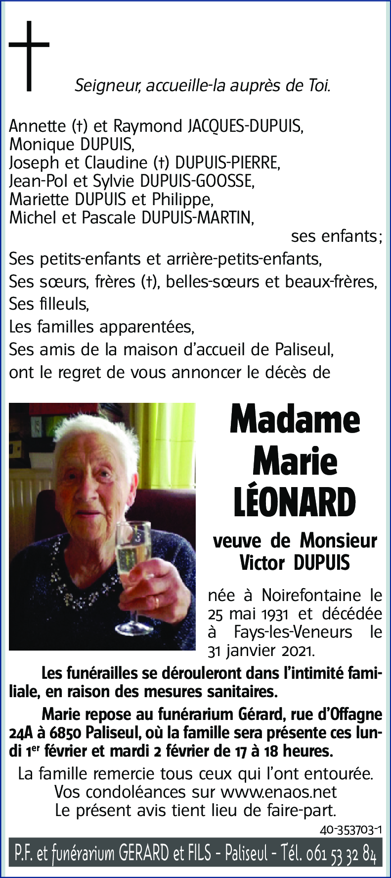 Marie LÉONARD