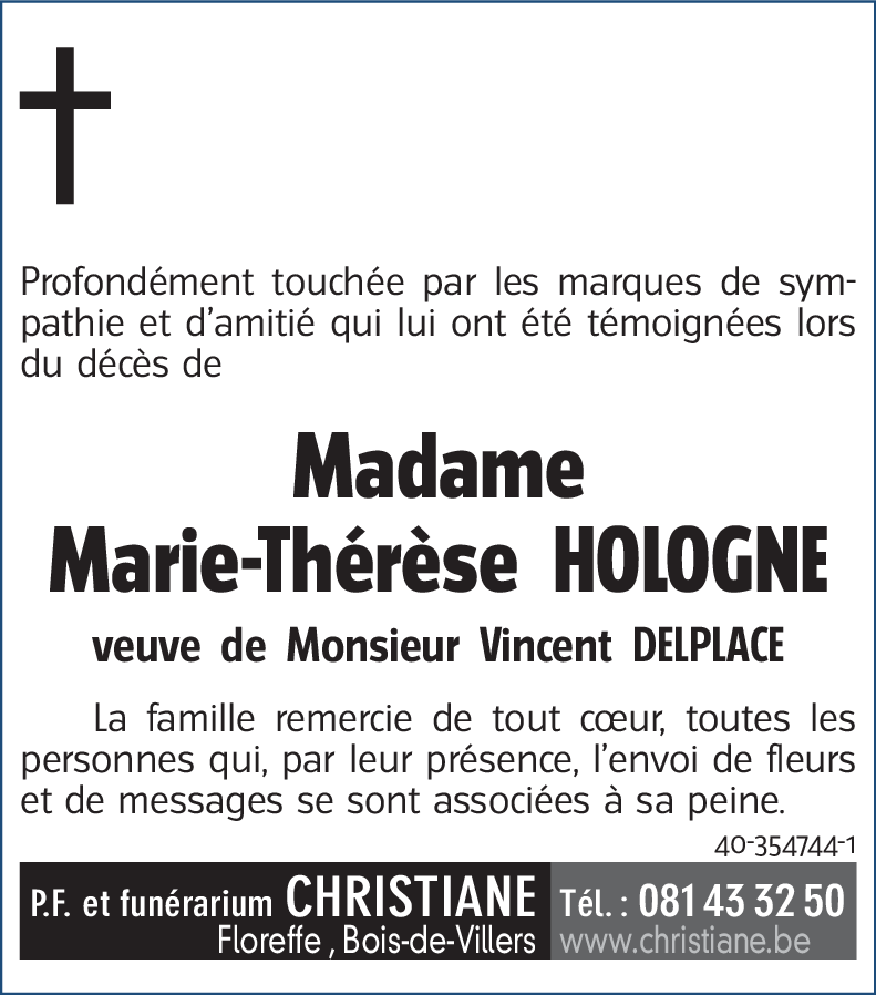 Marie-Thérèse HOLOGNE