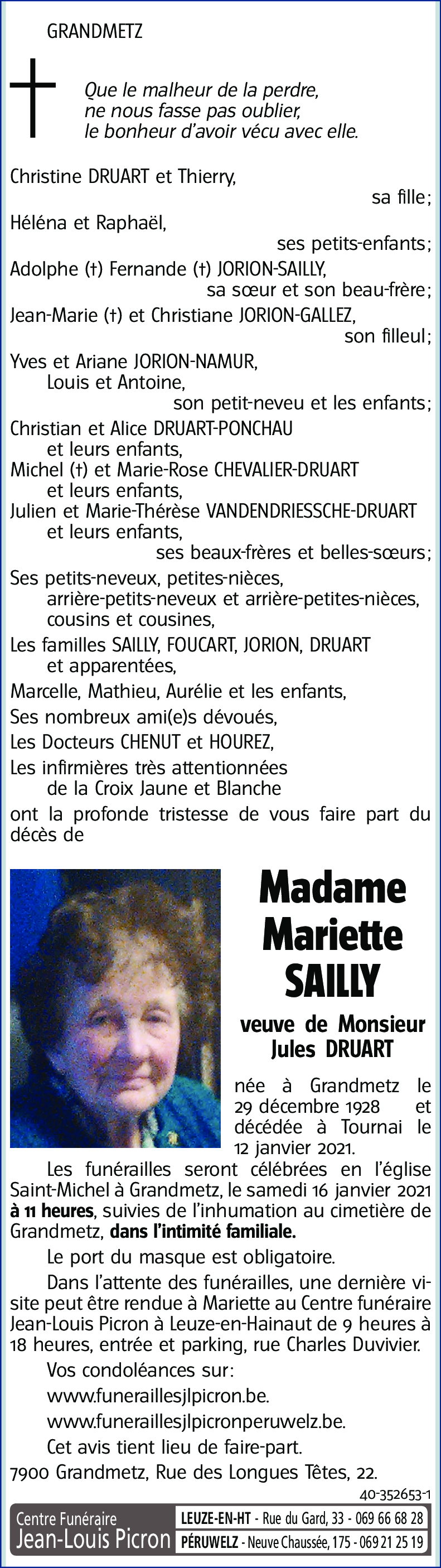 Mariette SAILLY