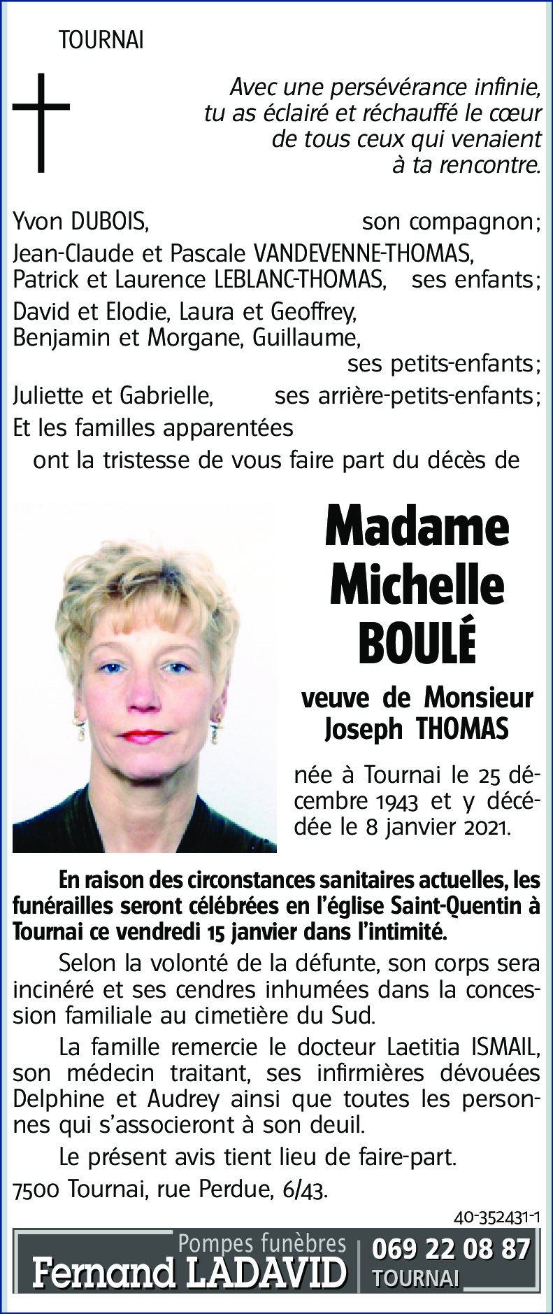 Michelle BOULÉ