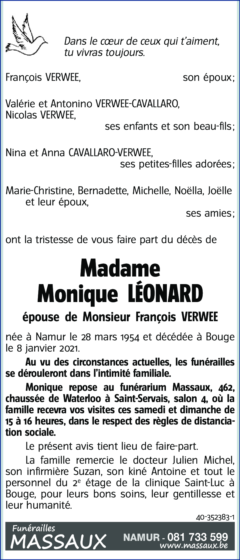 Monique LÉONARD