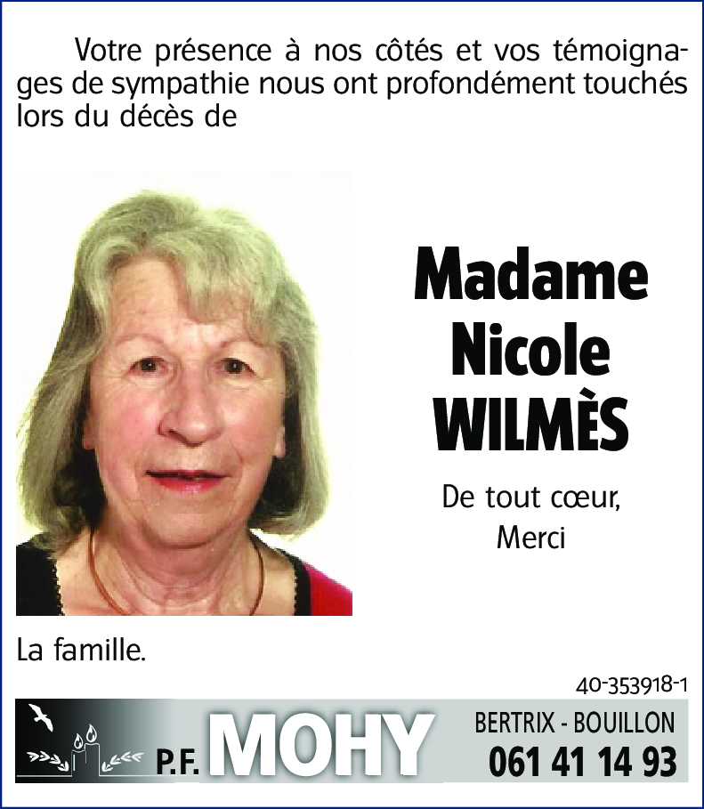 Nicole WILMES