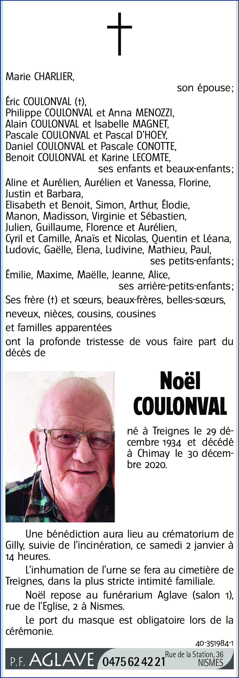 Noël COULONVAL