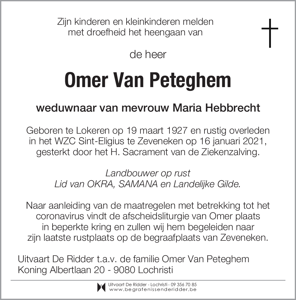 Omer Van Peteghem