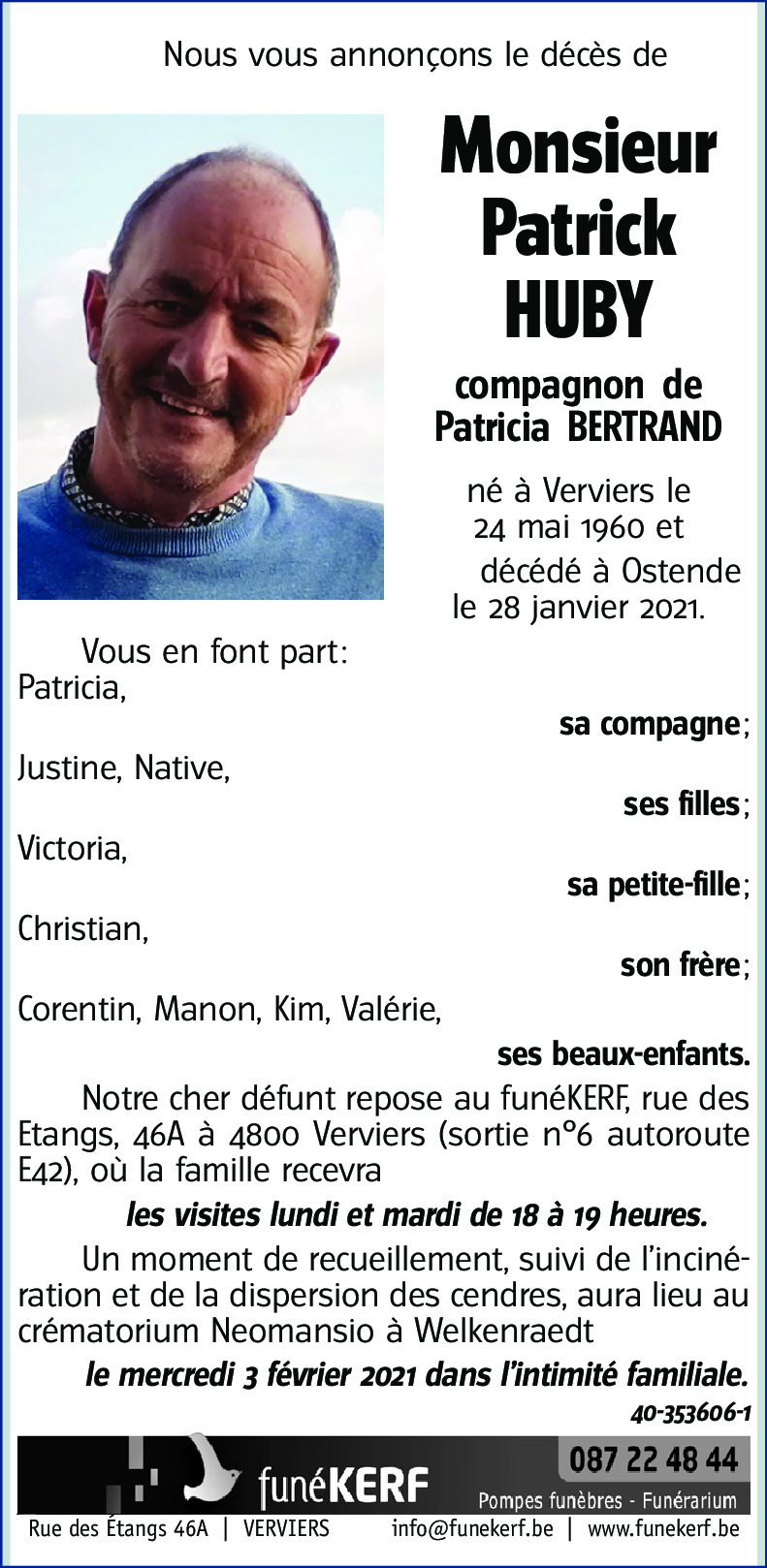 Patrick HUBY
