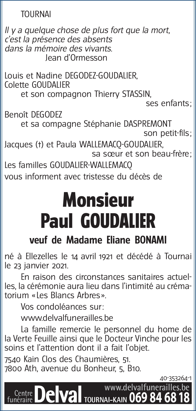Paul GOUDALIER