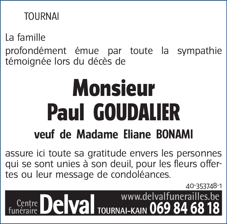 Paul GOUDALIER