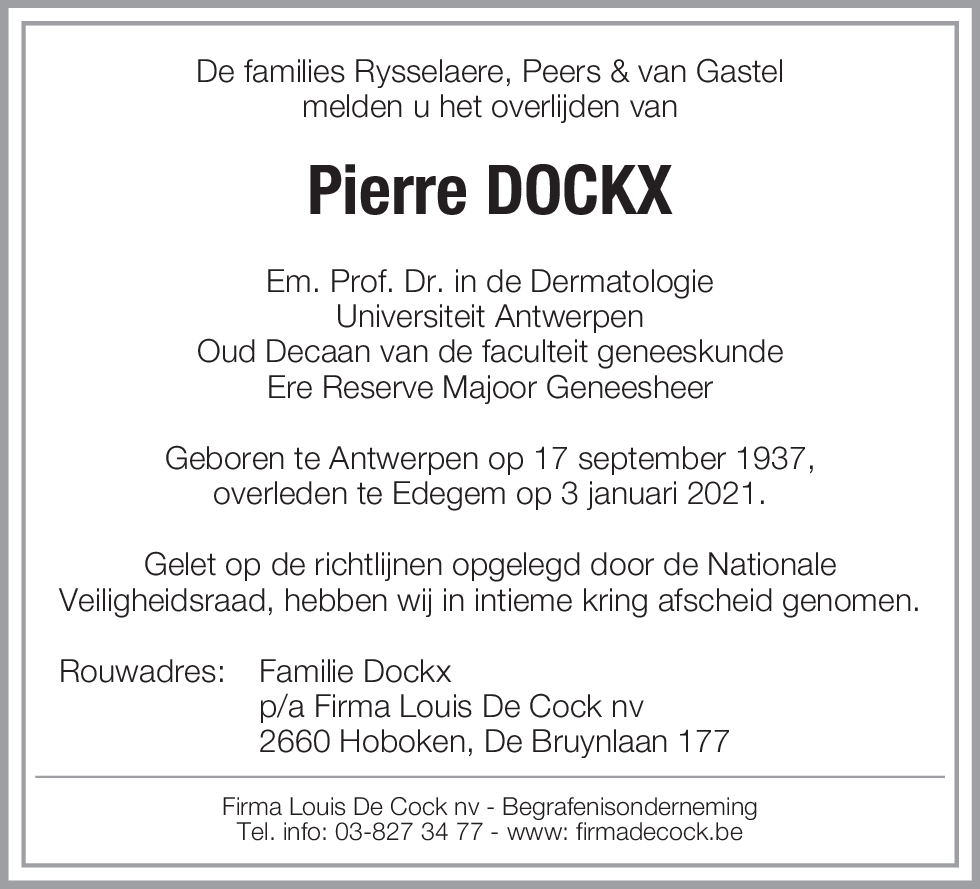 Pierre Dockx