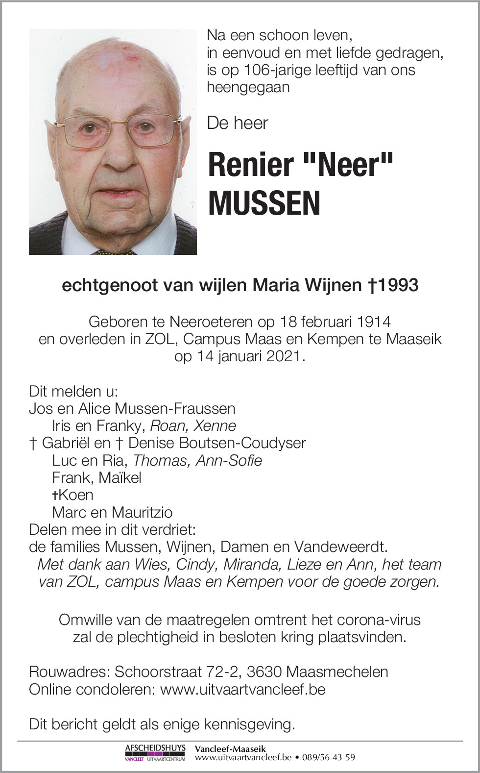 Renier Mussen