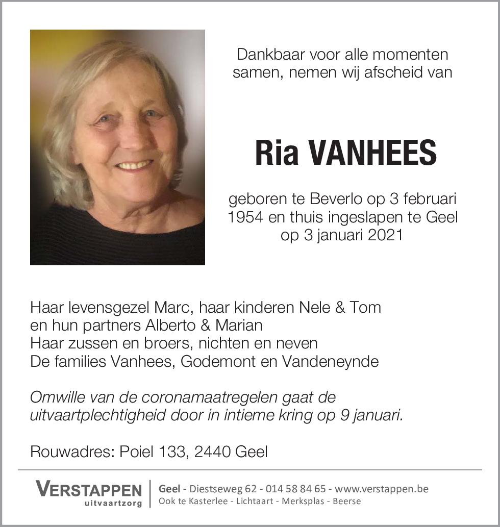 Ria Vanhees