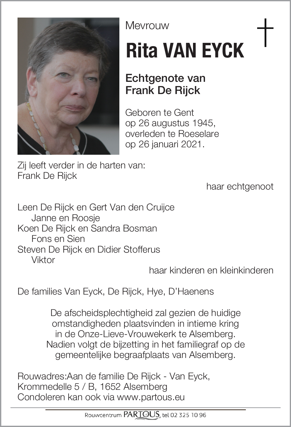 Rita Van Eyck