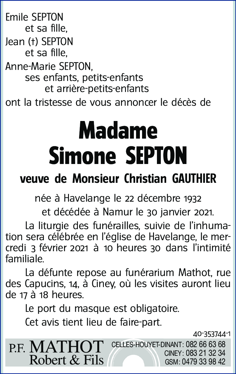 Simone SEPTON