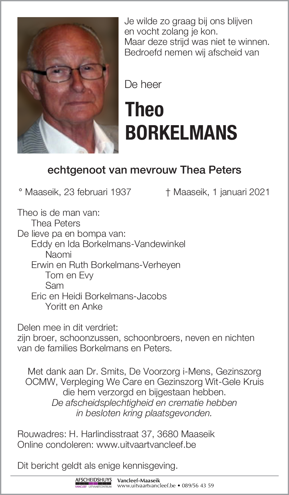 Theo Borkelmans