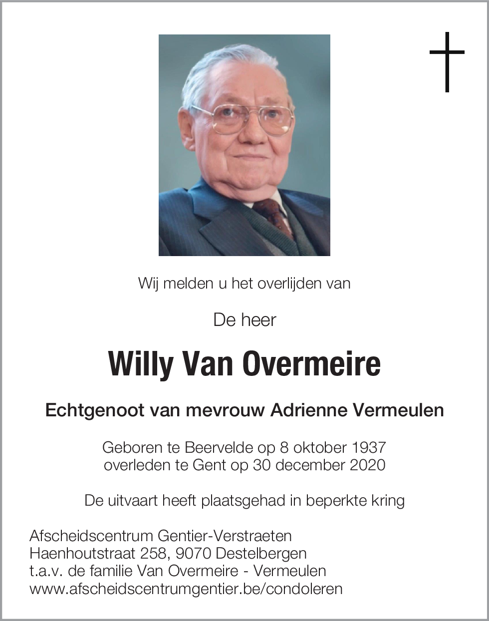 Willy Van Overmeire