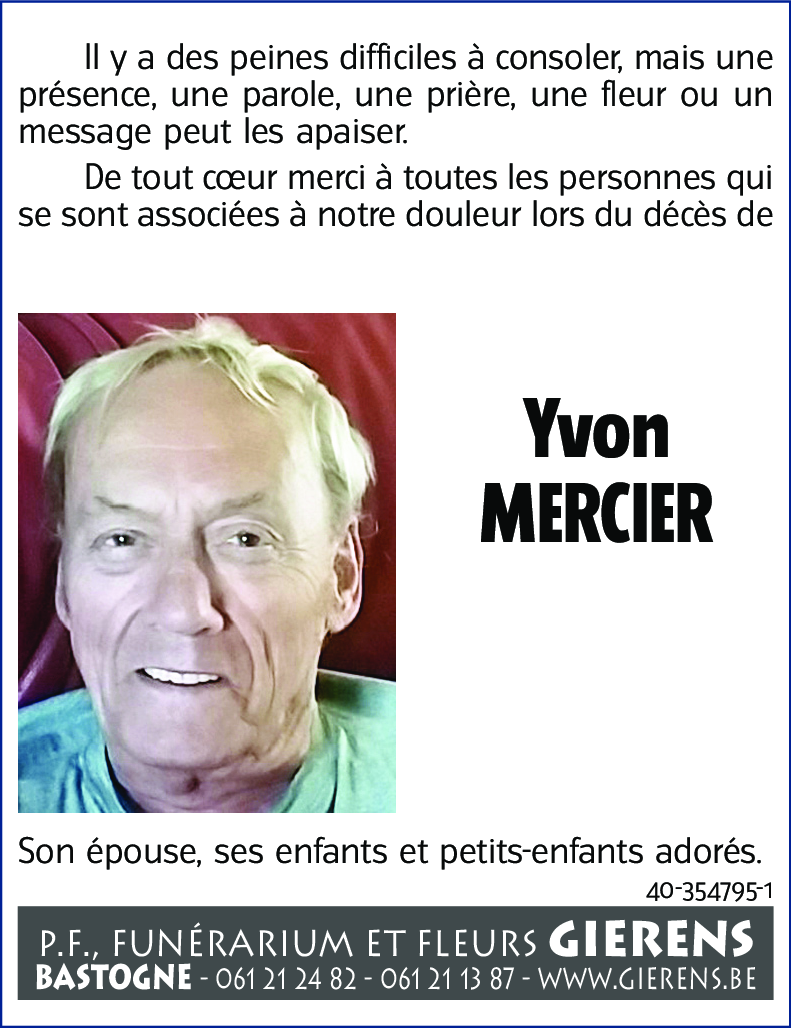 Yvon MERCIER