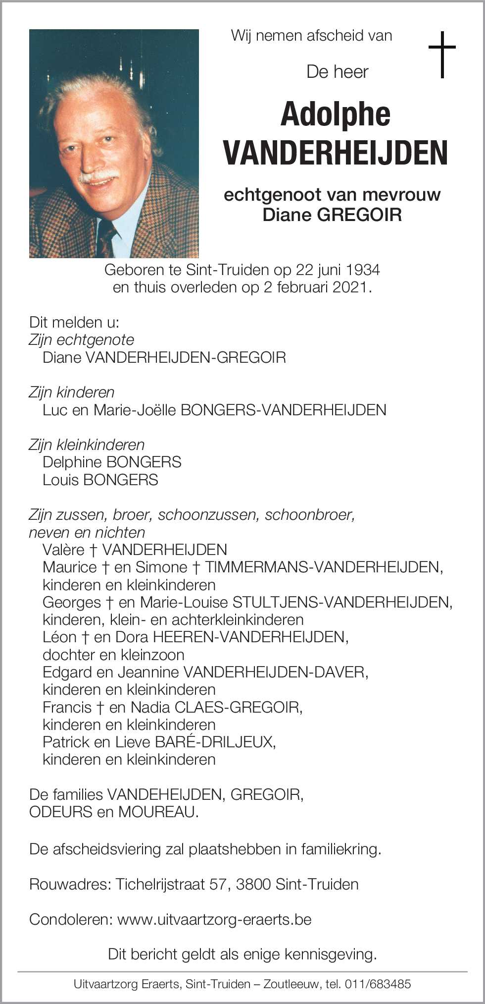 Adolphe Vanderheijden