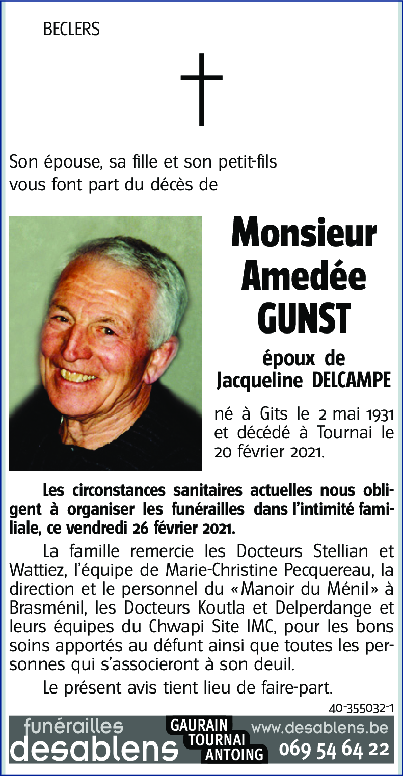 Amedée GUNST