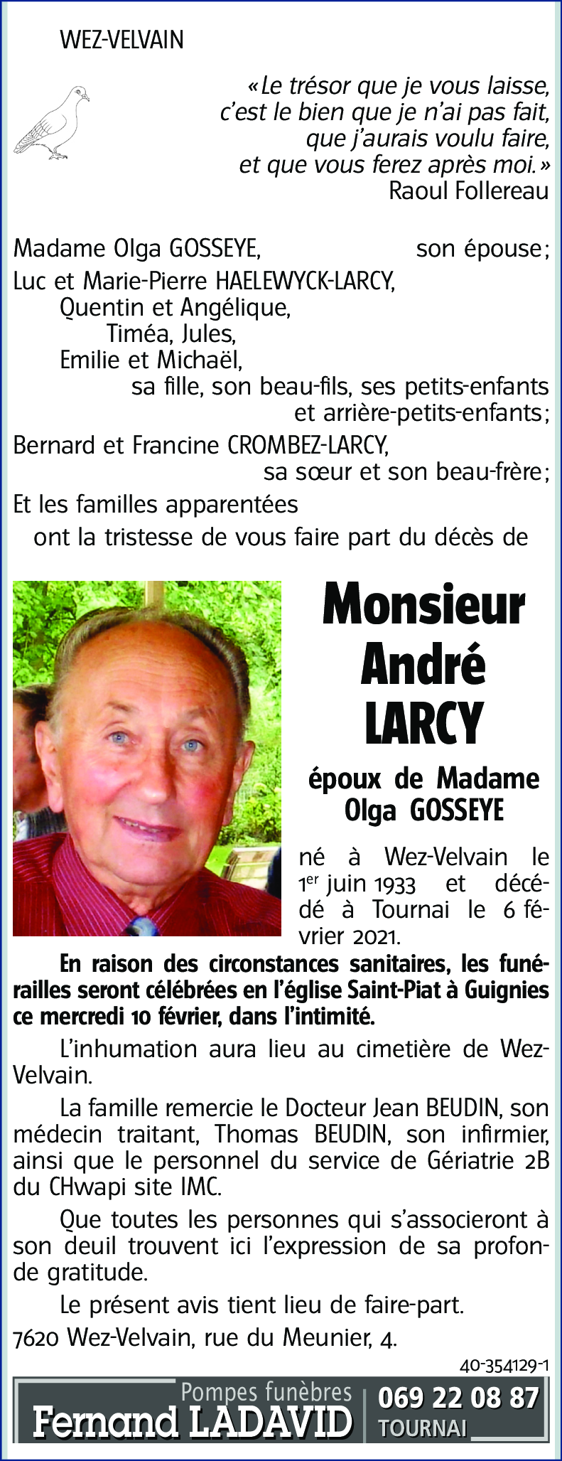 André LARCY