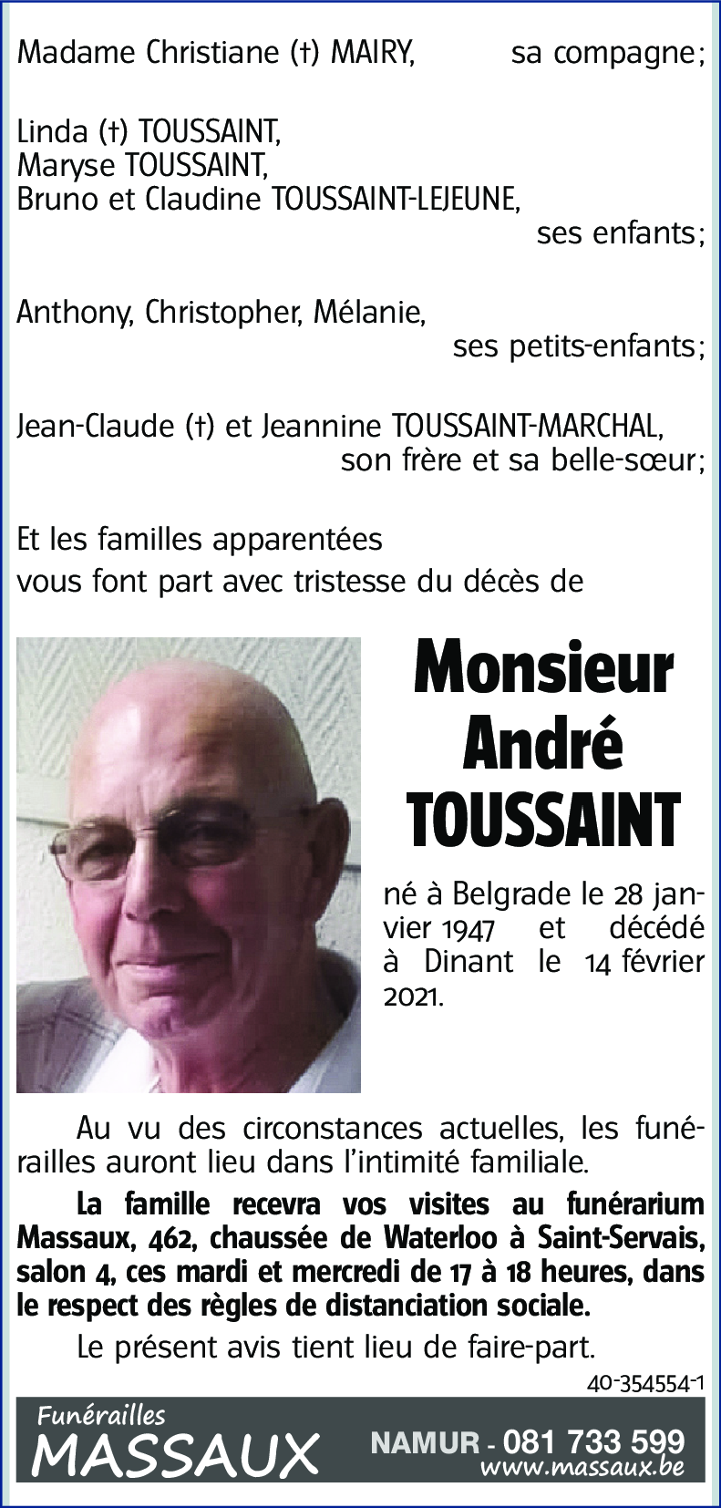 André TOUSSAINT