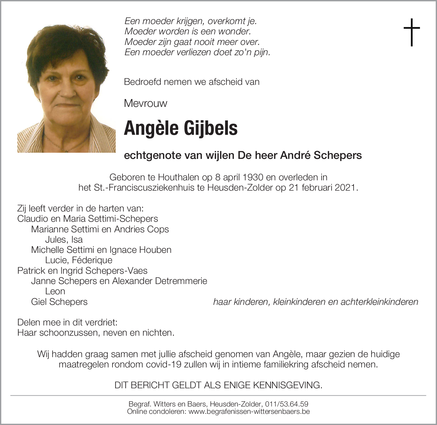 Angèle Gijbels