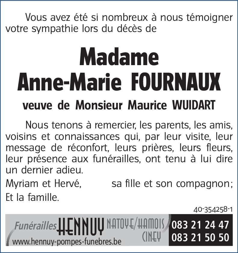 Anne-Marie FOURNAUX