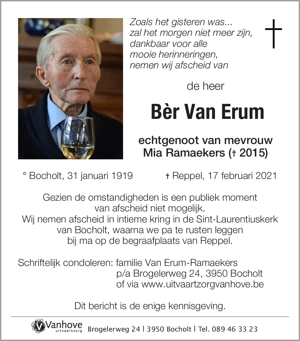 Bèr Van Erum