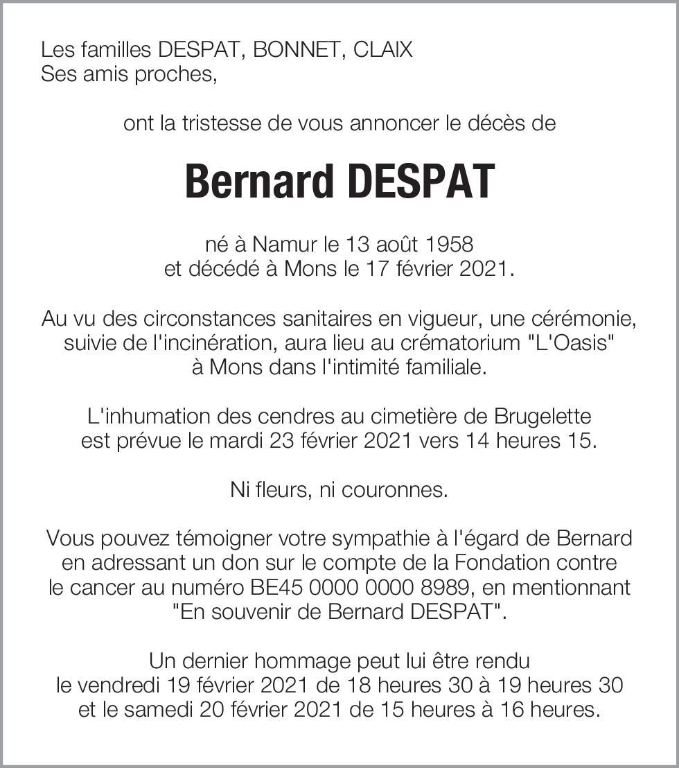 Bernard Despat