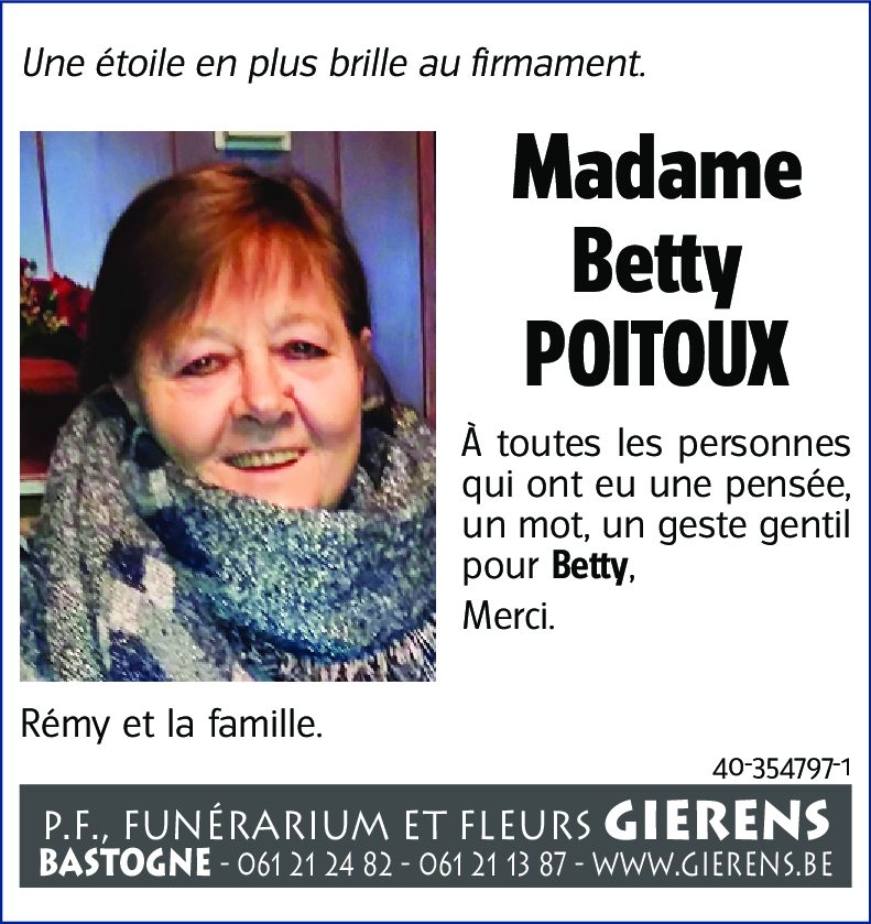 Betty POITOUX